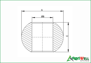 BALL WITHOUT COLLAR BLACK LINE 16MnCr5 (HIGH RUST RESISTANCE)