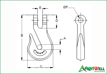 hooks-clevis type