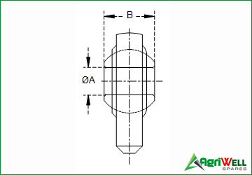 WELD ON ENDS-LOWER LINKS