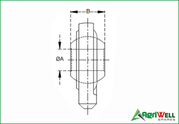 WELD ON ENDS-LOWER LINKS