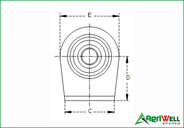 WELD ON ENDS-LOWER LINKS