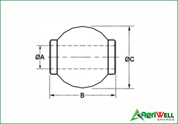 lower link balls, replacement ball, tractor linkage balls