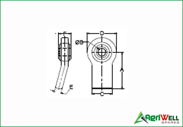 weld on ball ends, lift arm parts
