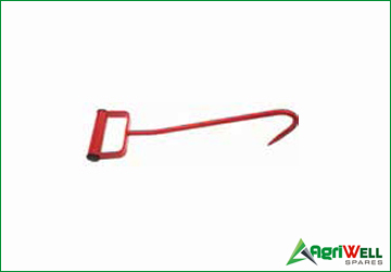 hay hooks with leather guard wooden handle